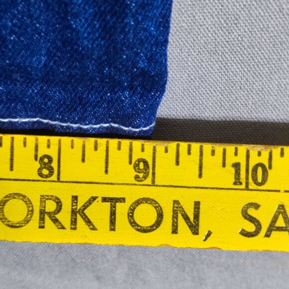 Refuge Denim carpenter jeans women's size 07 dark wash ink blue colour loose fit - Picture 12 of 12